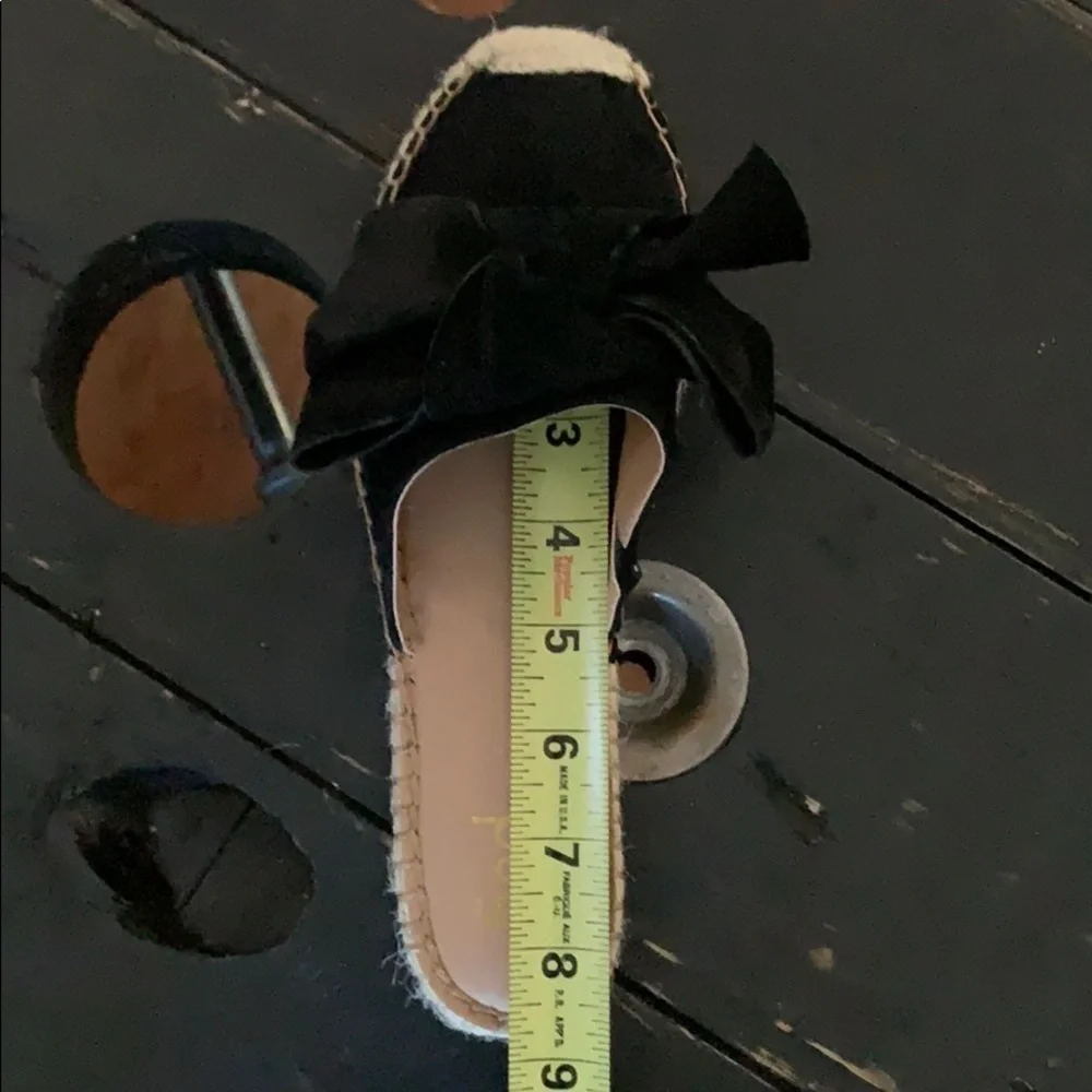𝅺find. Women's Bow Mule Leather Espadrille Shoes